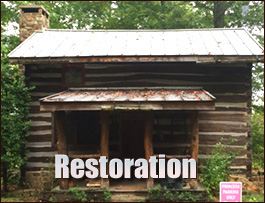 Historic Log Cabin Restoration  Saint Paris, Ohio